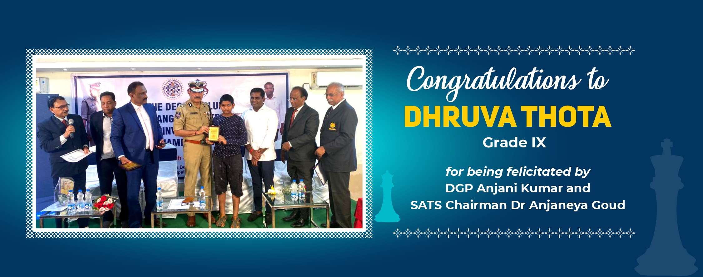 Dhruva Thota, TOP CBSE SCHOOL, Attapur