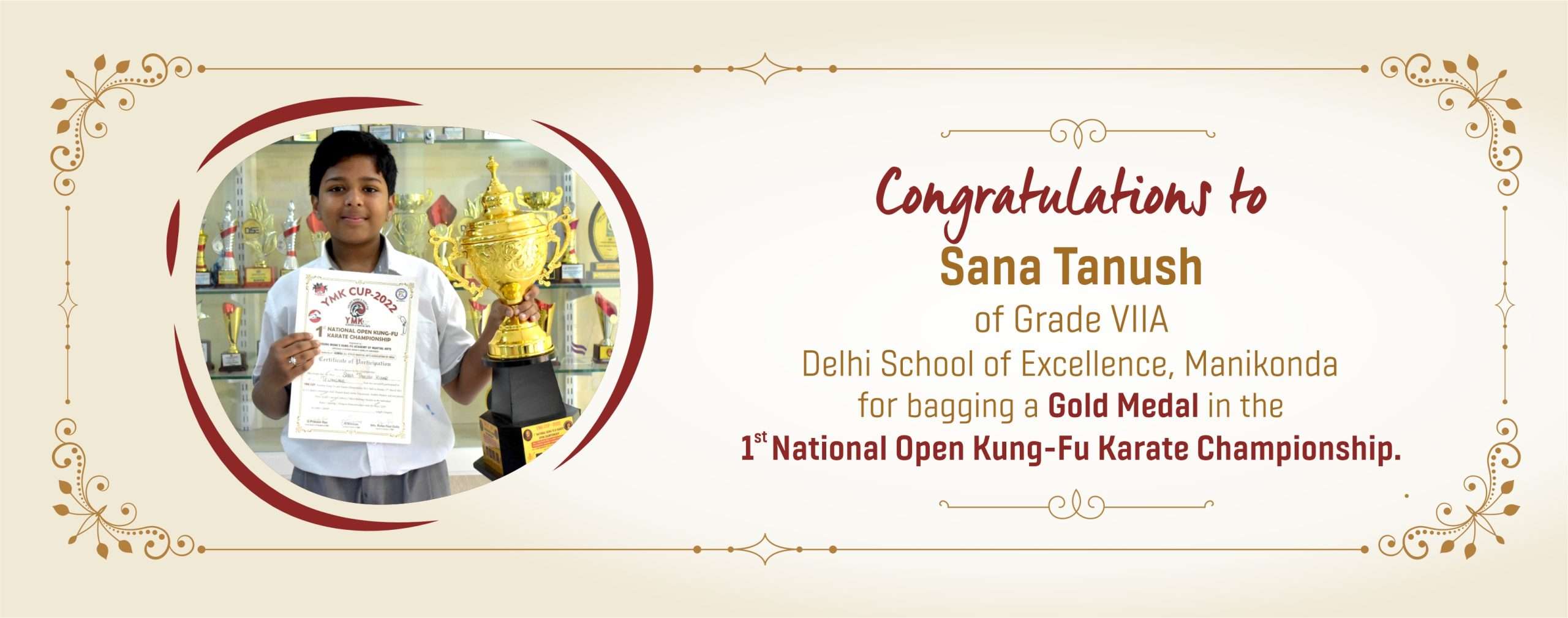 Sana Tanush_Fung Fu championship